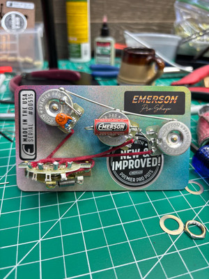 Emerson Custom PRS Silver Sky Prewired kit - Premier Pro 250k pots