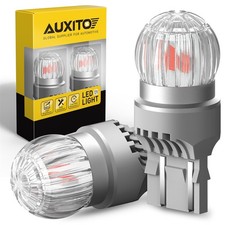 Auxito 7443 7440 7444 Red Led Bulb Brake Tail Stop Parking Light T20 Bright Lamp