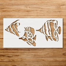 Custom Fish Stencil for DIY Crafts and Aquatic Themed Projects - StencilAir