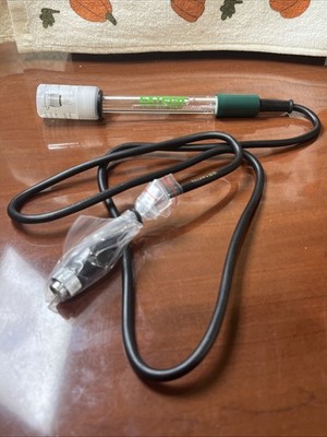 EXTECH 6015WC Electrode,pH 0 to 14,Bulb 3YTJ4