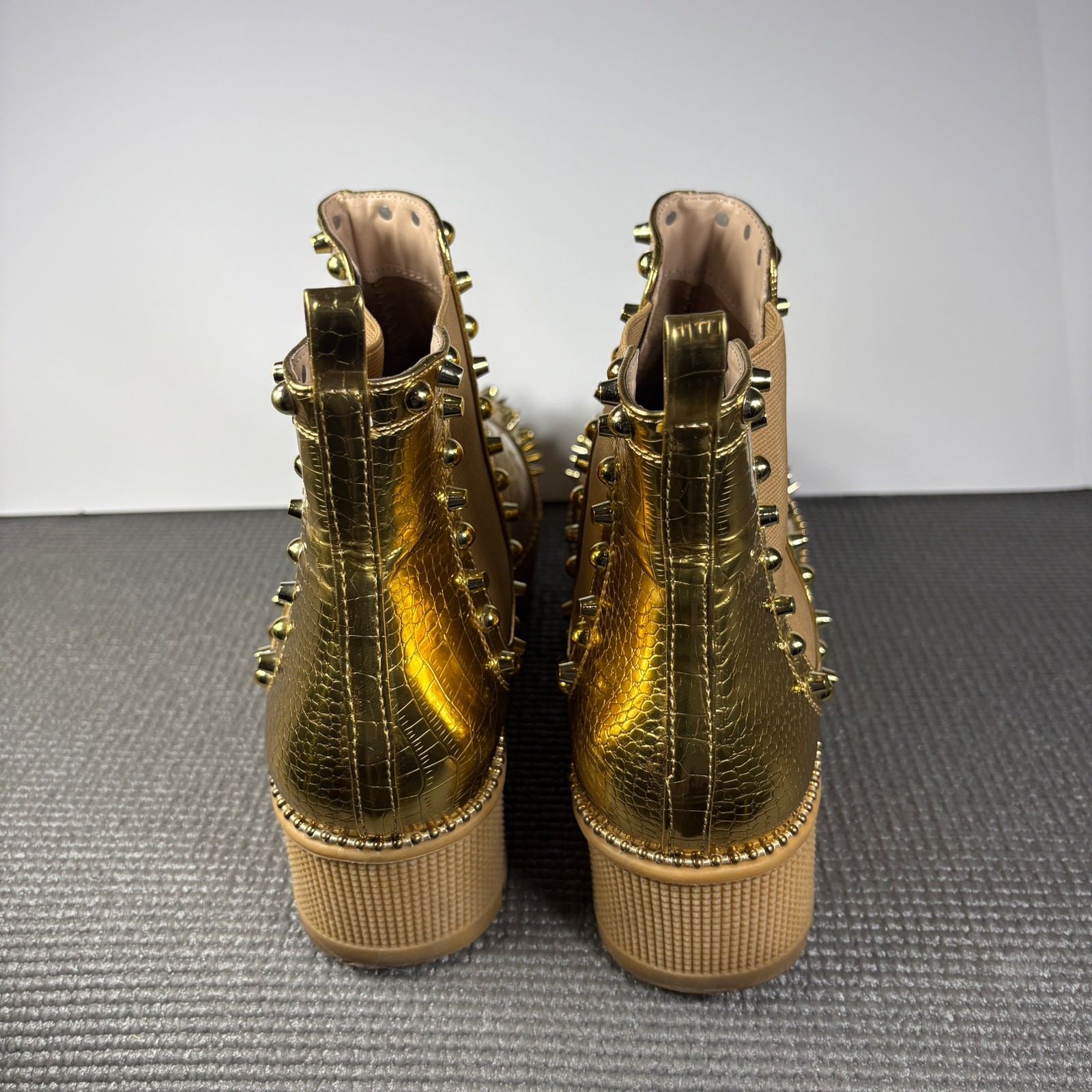 Cape Robbin Spiky Platform Combat Boot Womens Siz… - image 4