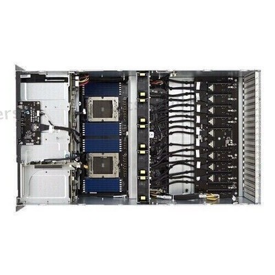 ASUS ESC8000A-E12 4U 8 GPU Server For NVIDIA A100 H100 80GB 9004 CPU Great Condi
