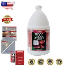 Wood Hardener 1 Gal PC-Petrifier - Repair Furniture, Walls, Water-Based