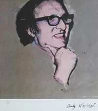 ANDY WARHOL Sydney Lewis Typ B SIGNED + HAND NUMBERED /2400 LITHOGRAPH Pop art