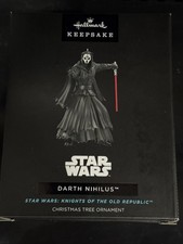 SDCC 2025 HALLMARK STAR WARS  KNIGHTS REPUBLIC DARTH NIHILUS ORNAMENT LE