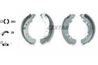 Bremsbackensatz FÜR Toyota Yaris ( P13 ), Toyota Yaris ( P9 ) - Textar 91075000