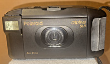 Polaroid Captiva SLR Auto Focus Instant Camera Used With Carrying Case Incl.