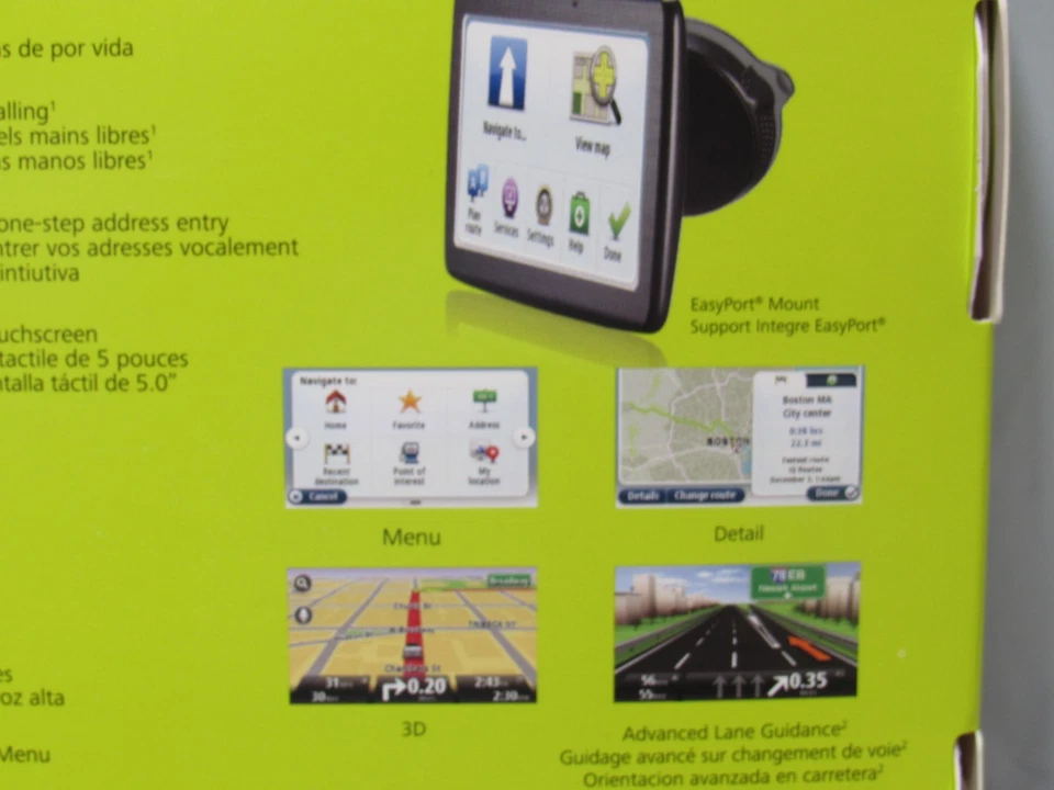 New TomTom VIA 1535M US Canada Mexico Auto In-Dash W/ Carry Case Bundle X89J - Image 4 of 4