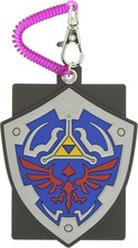 The Legend of Zelda Hylian Shield Rubber Pass Case Card Holder New Japan
