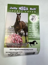 50-Inch Mega Ball Cover for Horses, Pink Camo Pattern