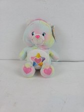 2004 Care Bears True Heart Bear 8" Plush Toy Stuffed Animal RARE