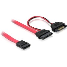 Delock Kabel SATA Slim 13pin Buchse 7 15p 1-Pack