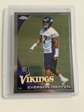 2010 Topps Chrome Everson Griffen Rookie C134 Minnesota Vikings RC