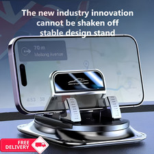 Car Phone Holder with 360 Degree Rotation and Anti Slip Navigation Base