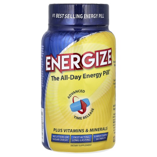 Energize,  The All Day Energy Pill, 84 Tablets