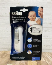 Braun ThermoScan 5 Ear Thermometer IRT6500 New Professional Technology