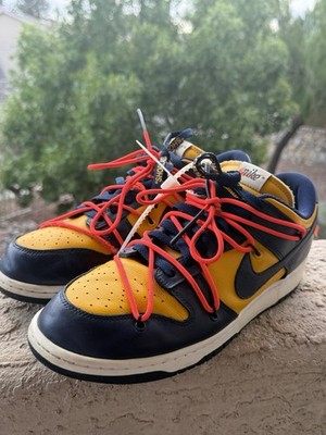 Nike Dunk Low x Off-White University Gold 2019 Size 12