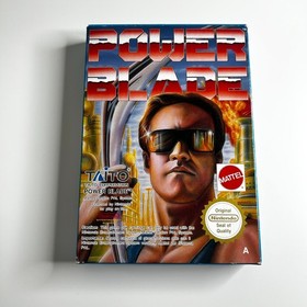 Power Blade (Nintendo NES, 1992 PAL A) Taito Platformer Manual Included CIB