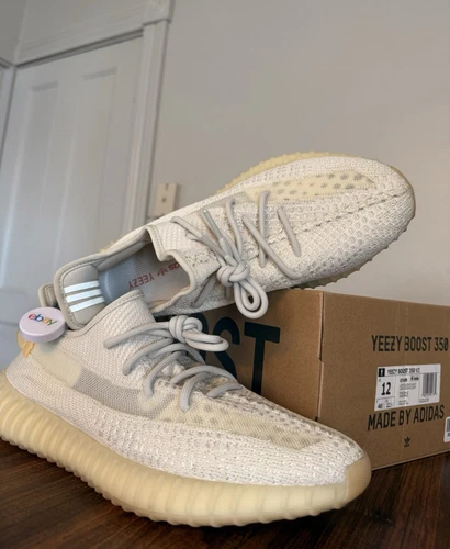 Adidas Yeezy Boost 350 V2 Low Light taglia 12 (con scatola)