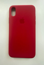 GENUINE Apple Silicone Case for iPhone X / XS - PRODUCT (RED) - MQT52ZM/A - Red