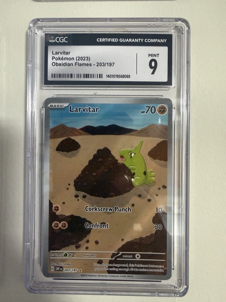 larvitar pokemon card (79/181) [Sun & Moon: Team Up] [FF] Confront (30) Weakness / Resistance / Retreat Cost Larvitar - Pokmon TCG Pocket