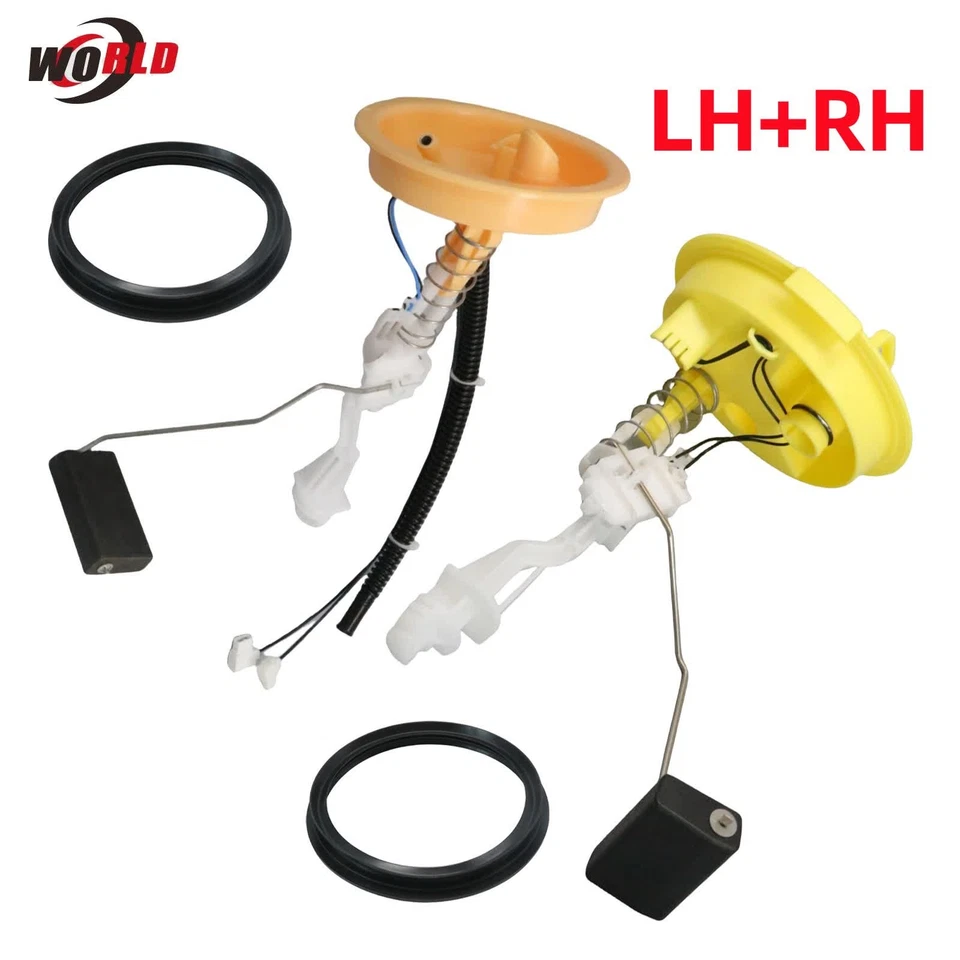 2X Filtro de combustible diestro+derecho con unidad de envío con sello PARA BMW E39 525i 528i 530i 540i M5 Foto 2 de 4