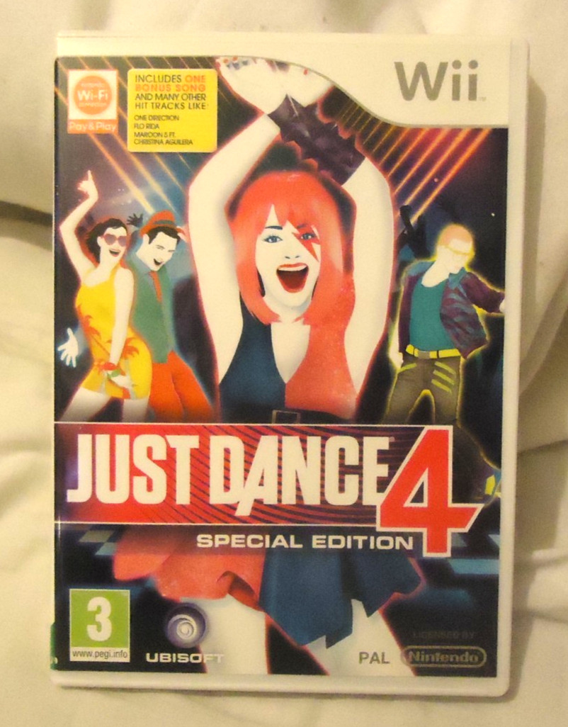 Just Dance 4 Special Edition - Nintendo Wii Game UK Pal