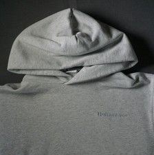 Adidas Human Race Hoodie Mens Small Pharrell Williams Light Gray Subtle Pullover