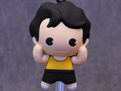 Rocky NEW * Rocky Clip - Chase * Blind Bag Series 4 Key Chain Monogram