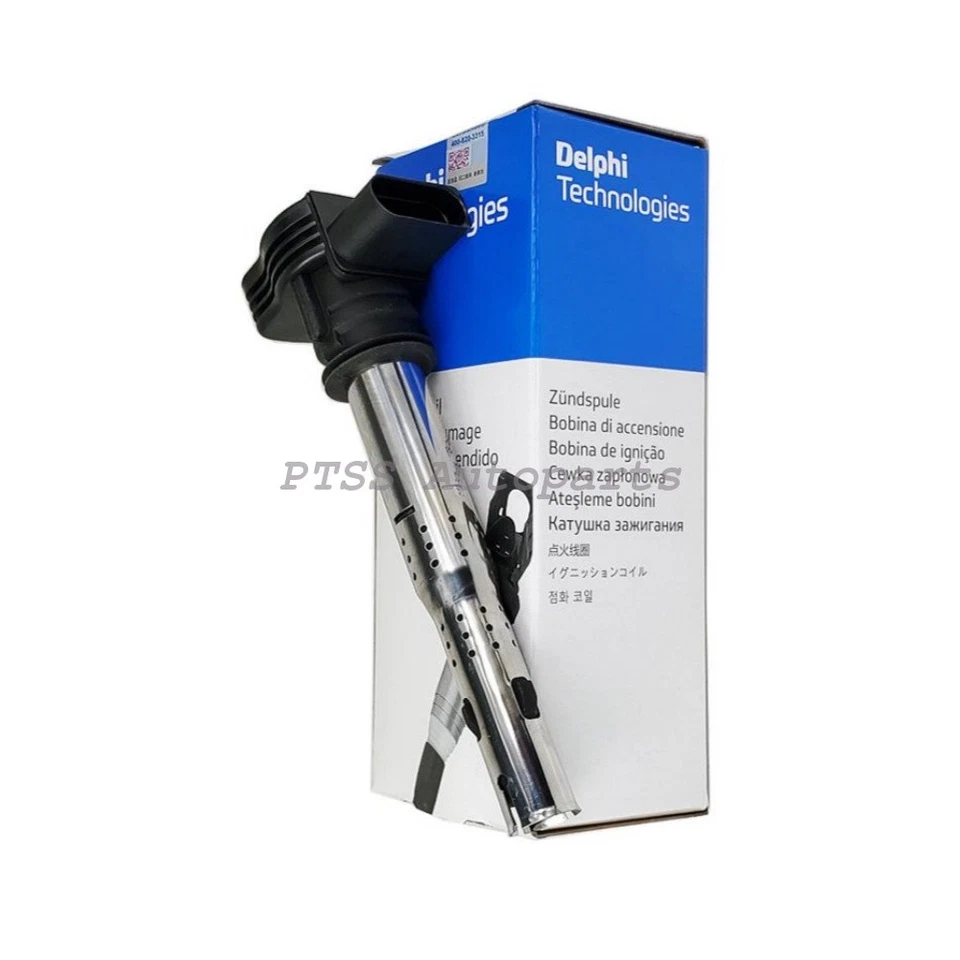 07K905715F 5 piezas bobinas de encendido Delphi OEM para AUDI A3 RS3 Q3 TT RS quattro 2.5T Foto 3 de 4