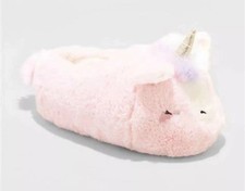 NEW Cat  Jack Unicorn Slippers Size L 4/5 S2