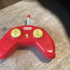 Little Tikes RC Wheelz Bumper Cars Red Remote Control ONLY Tested And Working