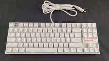 Red Dragon Kumara K552-WR Wired Mechanical Gaming Keyboard LED TESTED WORKS