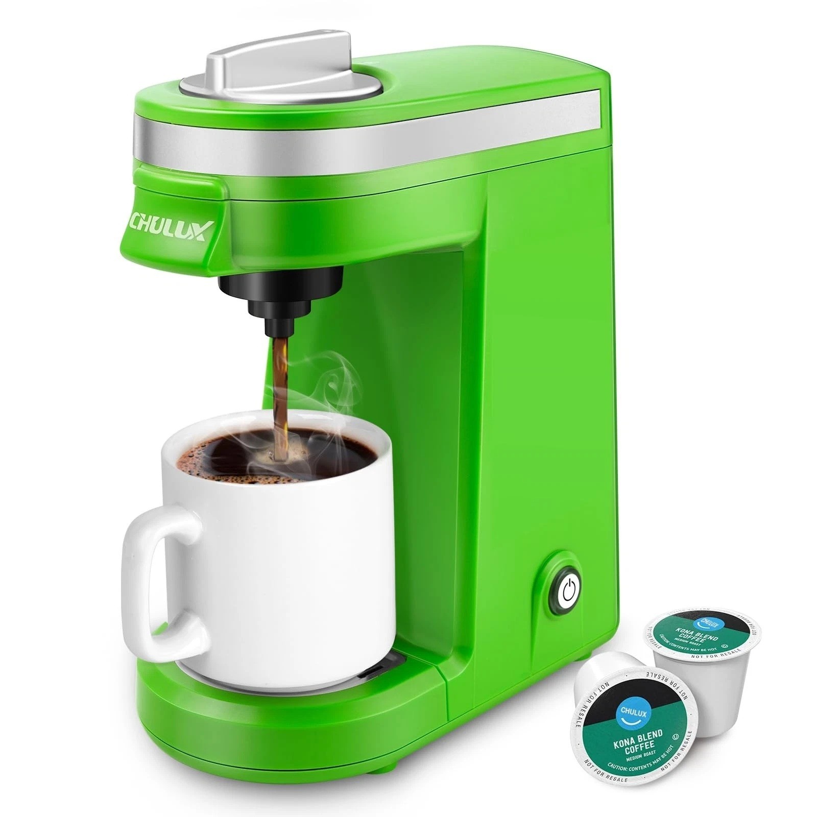 CHULUX Single Serve Coffee Maker, Small Single Cup Coffee Ma