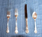 Vintage Towle Sterling Silver 4-Piece Place Setting "Old Master"