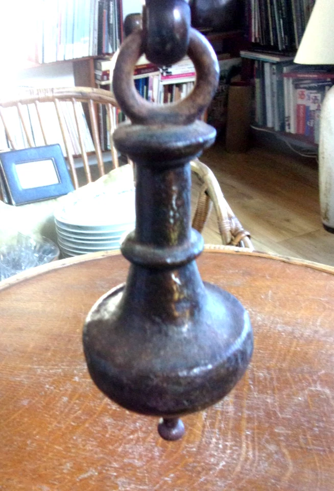 Ancien heurtoir , marteau de porte - bronze - Photo 4/4