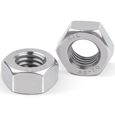 20 Stück Sechskantmutter M5,  DIN934 Mutter m5 Standard A2 V2A Edelstahl Sechska
