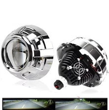 3.0 Inch Projector Lens with Spiral Shrouds,Universal Headlight Retrofit Kit ...