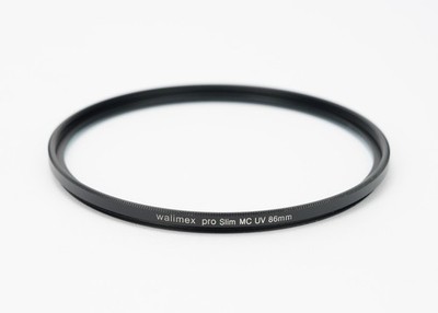 Walimex Pro Slim MC UV 86mm Multi-Coated Filter - absorbiert ultraviolettes Licht