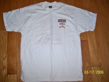 Vintage 1996 Fighters MegaMix Sega Saturn Video Game Promo T-Shirt Mens Large