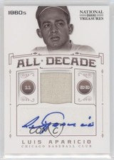 2012 Panini National Treasures 22/25 Luis Aparicio #19 Auto HOF 0d08