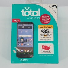 Motorola Moto E5 -16GB- Total Wireless 4G Cell Phone Android FOR PARTS 