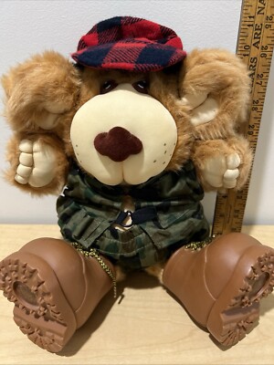 J. Livingston Clayton 14  FURSKINS Cabbage Patch Kids Bear Doll Xavier Roberts