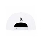 SUPREME Handstyle 6 panneaux blanc casquette snapback chapeau rouge flambant neuf graffiti argent