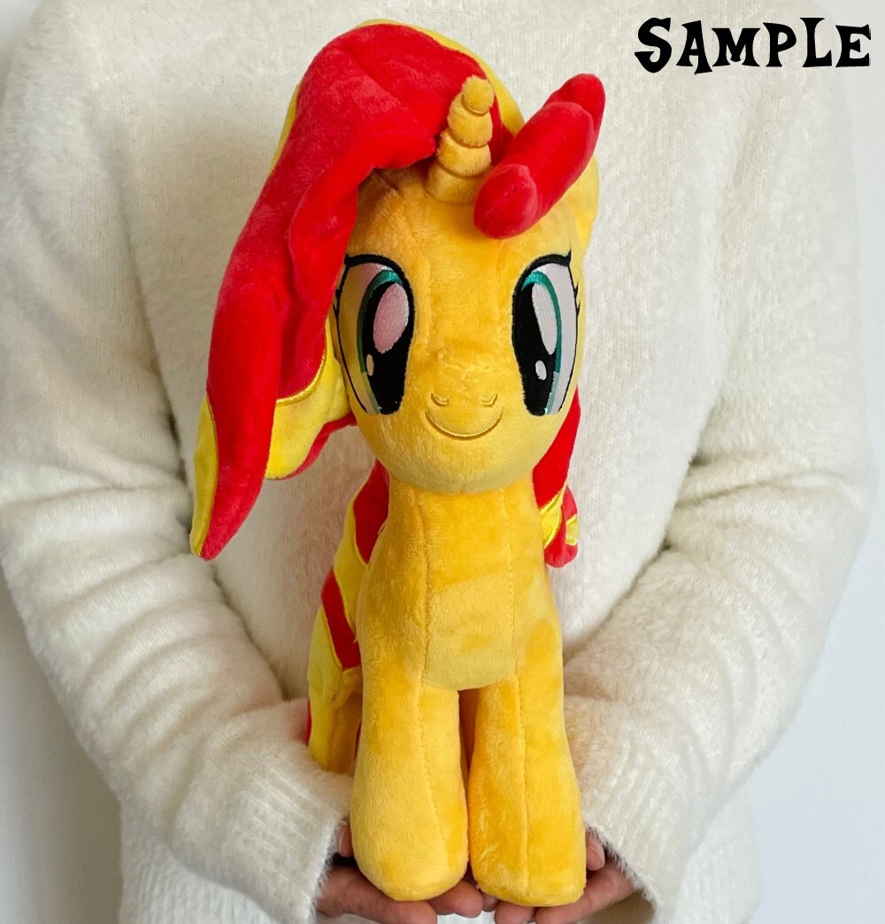 Hasbro My Little Pony Sunset Shimmer Plush Plushie Figure 2024