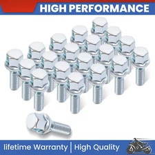 20PCS Wheel Lug Nuts For Jeep Cherokee Compass Dodge Dart Chrysler 200 12-22