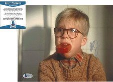 PETER BILLINGSLEY SIGNED A CHRISTMAS STORY RALPHIE 8x10 PHOTO 5 BECKETT COA BAS