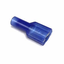 3M Nylon .250 Fully Insulated Female Quick Disconnect Terminals 16-14 Gauge Blue