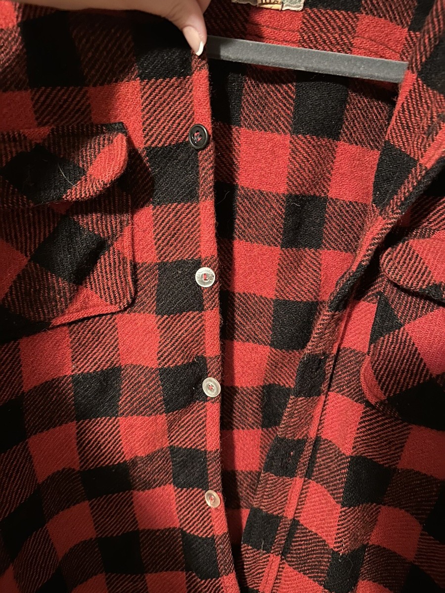 ※希少美品 40s \"soo woolen mills\" ウールジャケット Vintage 1940's SOO WOOLEN MILLS Wool Red Buffalo Flannel