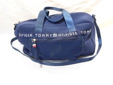 TOMMY HILFIGER Duffle Shoulder Bag Blue Adjustable Strap